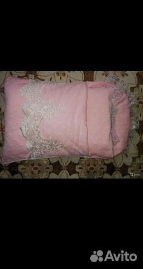 Конверт на выписку зимний для девочки