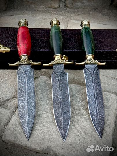 Ножи из Дамасской стали