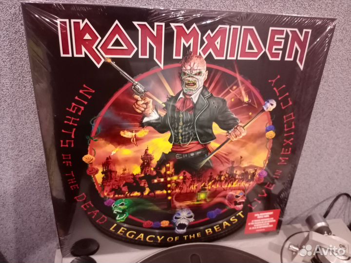 Iron Maiden виниловая пластинка новая запечатанная