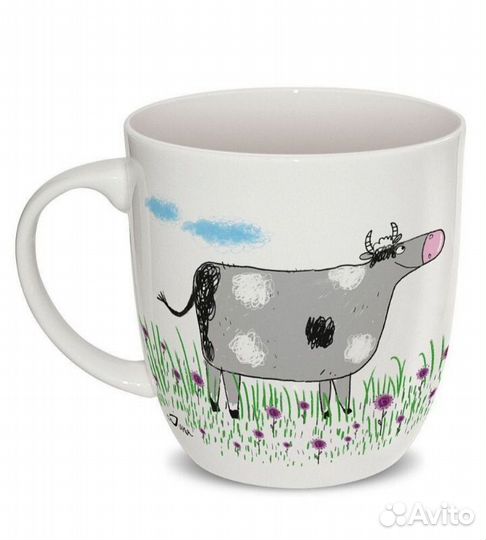 Кружка Priority Костяной фарфор отличный подарок