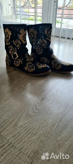 Сапоги казаки женские 39 б/у