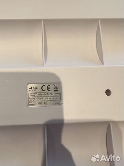Детские весы Babyscale