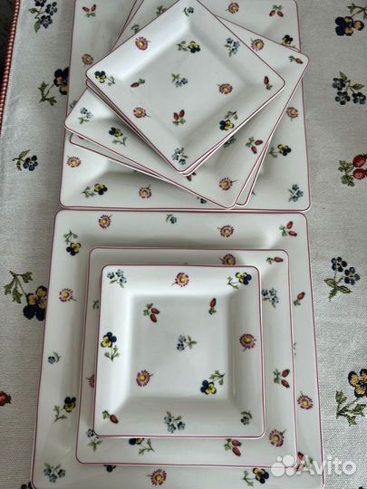 Villeroy&boch petit fleur посуда