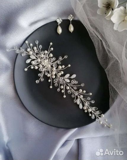 Свадебное украшение для волос
