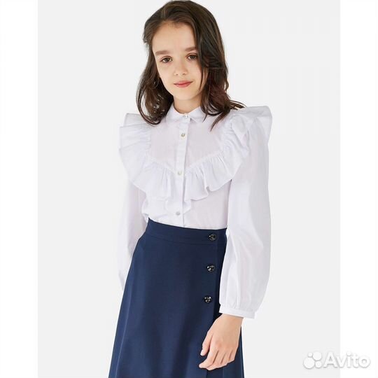 Новая блузка-рубашка 128 размер
