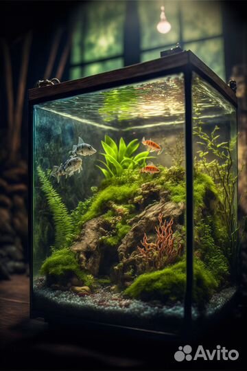 Обслуживание и чистка аквариума