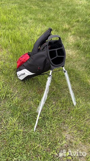 Сумка для гольфа TaylorMade Flextech Lite 2023 red