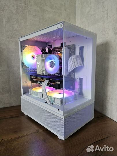 Белый Игровой пк GTX 1660S / R5 2600 / 16GB / 256