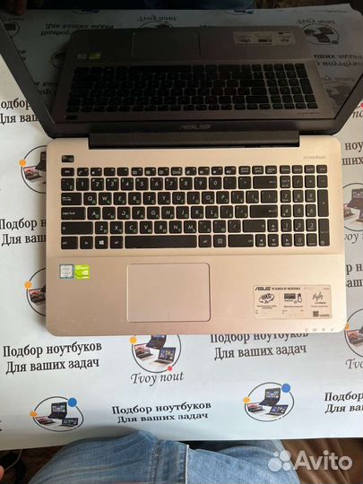 Asus X555u, игровой ноутбук с Geforce 940mx