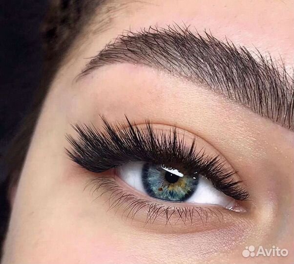 Наращивание ресниц, брови