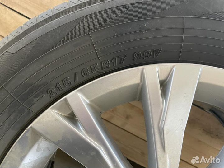 Диски с шинами для Tiguan с датчиками