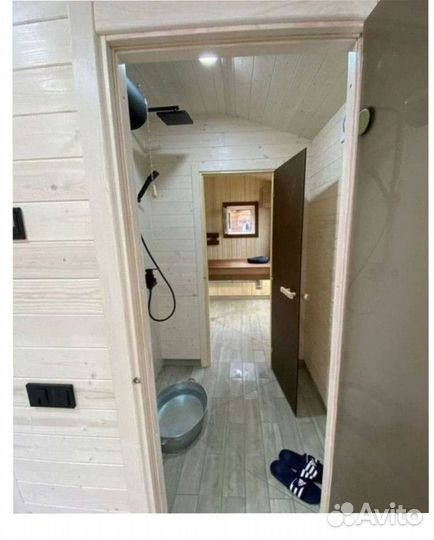 Баня Барнхаус мини 6х2,5 R-913-M39