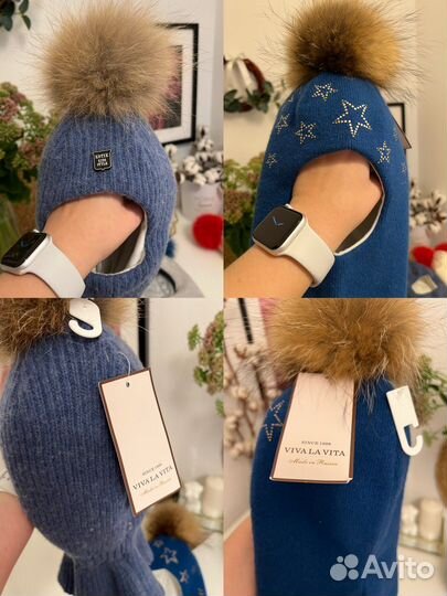 Шапки шлемы новые