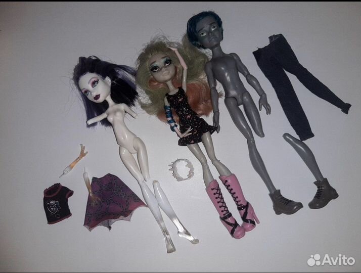 Лот кукол монстер хай