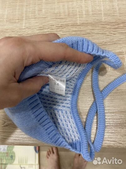 Шапочка чепчик littl mi, новая