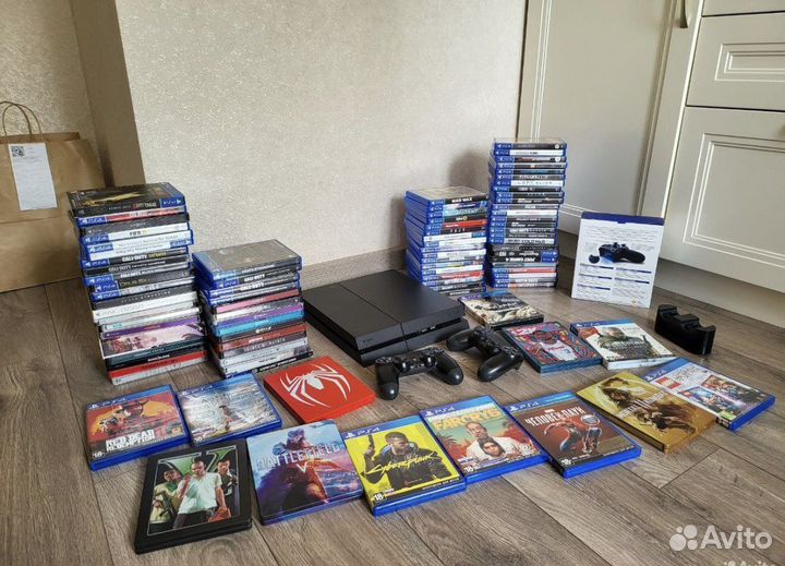 PS4 500gb +400 игр