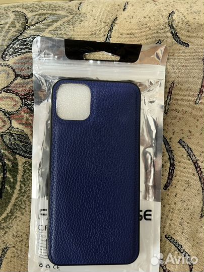 Чехол на iPhone 11 pro max кожаный