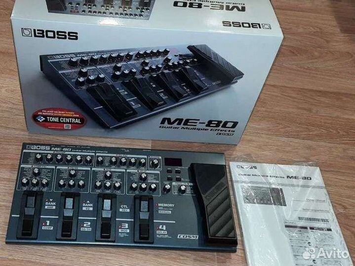 Гитарный процессор boss me 80