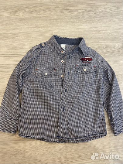 Рубашка для мальчика 98 104