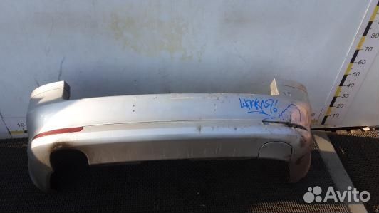 Бампер задний skoda octavia A5 (LBG09HG01)