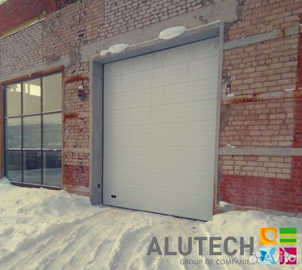 Ворота гаражные alutech