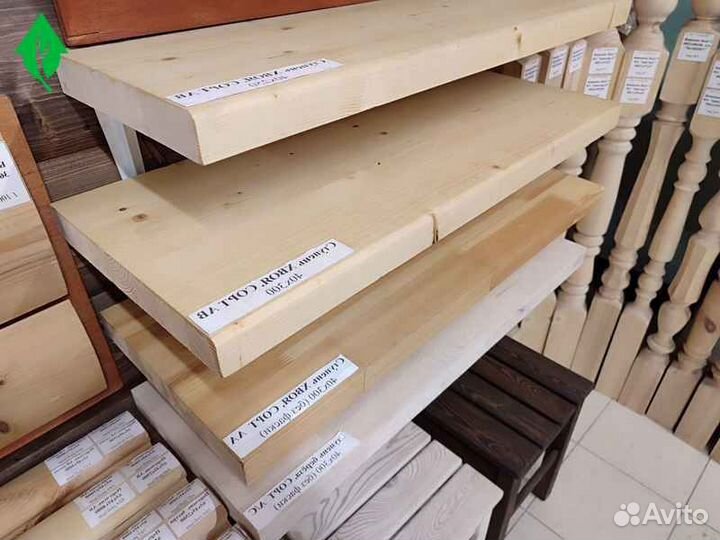Ступеньки ГОСТ из сосны