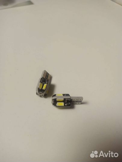 Led лампа t10 w5w (2шт)