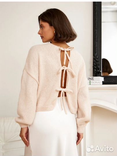 Кардиган на завязках