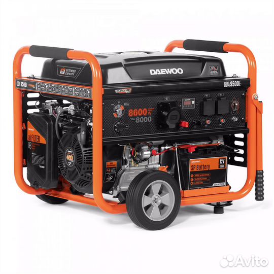 Бензиновый генератор Daewoo GDA 9500E
