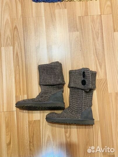 Ugg женские вязанные высокие