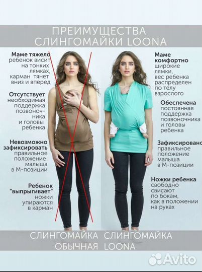 Переноска, Слингомайка с рождения