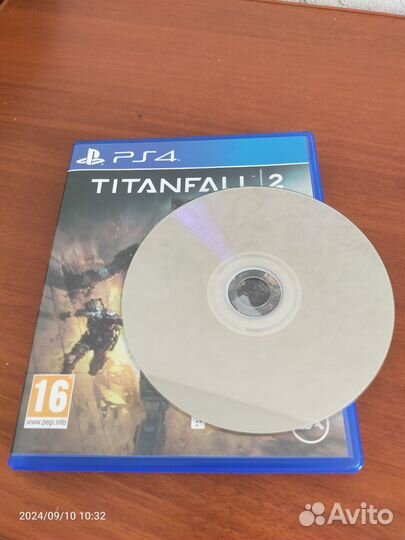 Диск titanfall 2 ps4