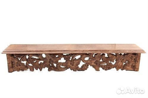 Полочка настенная. Резная. Дерево