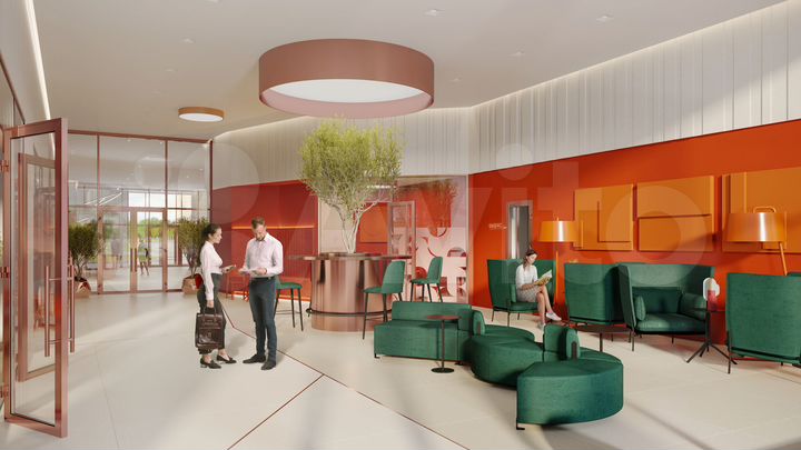 1-к. квартира, 66,6 м², 29/47 эт.