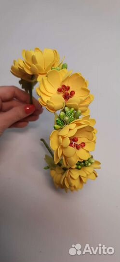 Ободок ручной работы