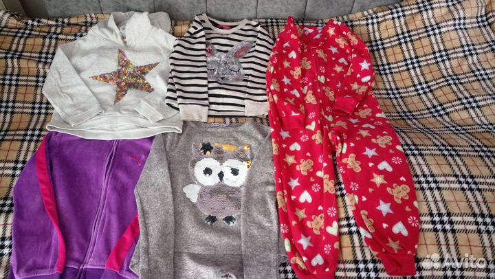 Пакет вещей на девочку 104