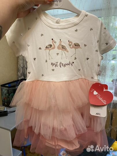 Платье для девочки 86
