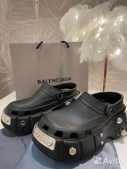 Сабо balenciaga x crocs