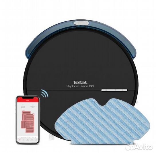 Робот пылесос tefal explorer series 60