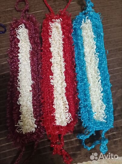 Мочалка ручной работы