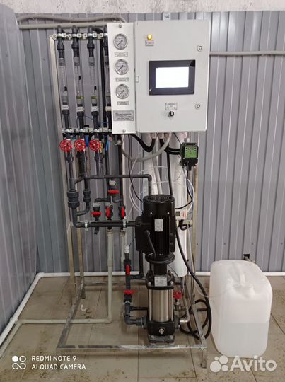Установка обратного осмоса 500 л/час RO-500