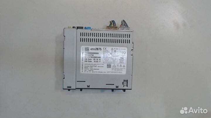 Блок управления радиоприемником Chevrolet Equinox