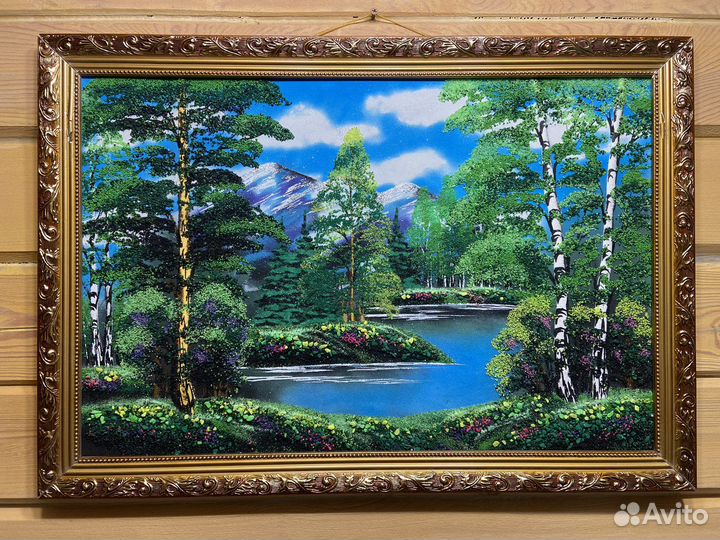 Картины из натурального камня