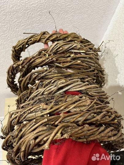 Венок из лозы винограда, основа/заготовка