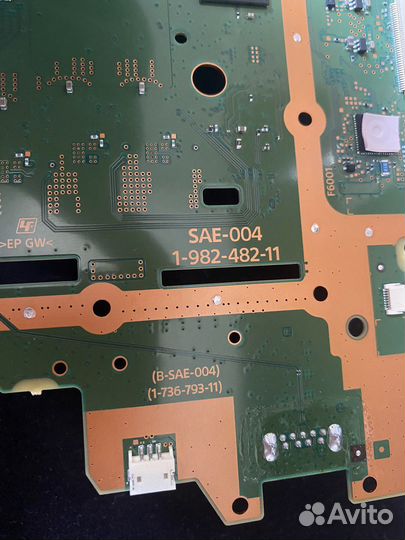 Материнская плата ps4 slim sae 004 рабочая