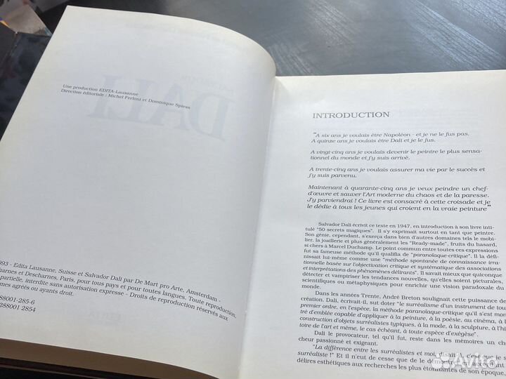 Книга Salvador Dali