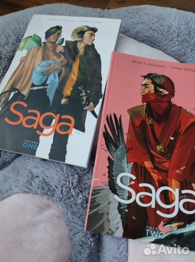 Графический роман Сага. Том 1-2.Брайан Вон (англ)