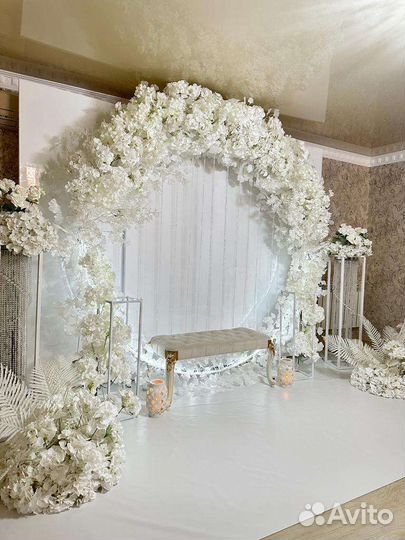 Фотозона, арки