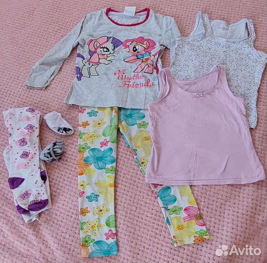 Пакет вещей на девочку