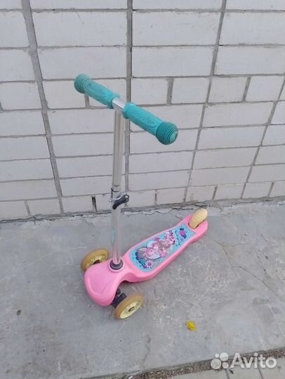 Самокат детский двухколесный бу